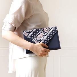 10mois 20221011 SOULEIADO Maternal and Child Notebook Case, Artichoke Navy, 1 Piece (x1)