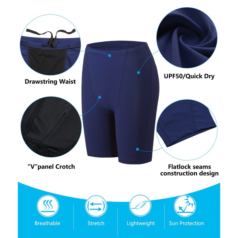 MIVEI Traje de baño para niños, de secado rápido, UPF