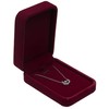 Giftop Classic Velvet Jewelry Gift Box Case for Necklace Pendant