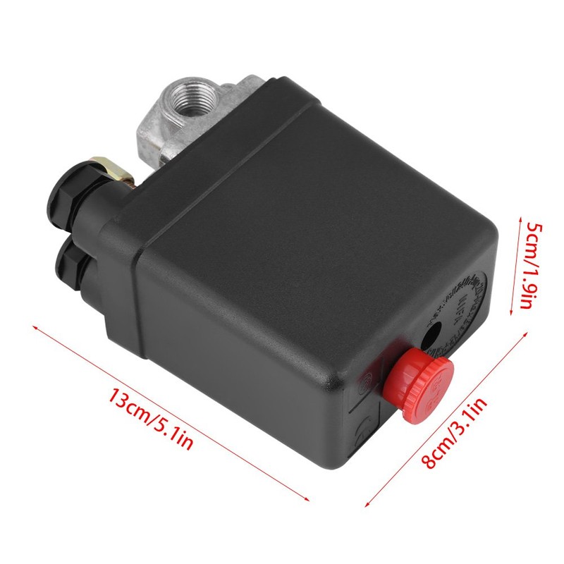 Air Compressor Pressure Switch Control, Heavy Duty 240V 16A Four