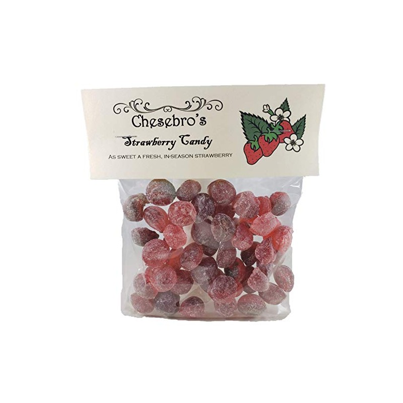 Strawberry Kettle-Cooked Hard Candy Drops, 3 Pack of 4.5 oz.