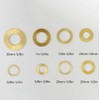 4PCS Saw Blade Bushings, 1" to 20mm Brass Adapter Bushing