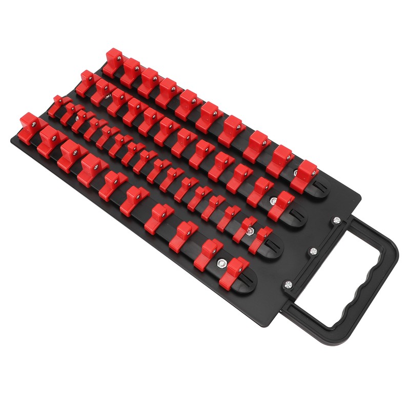 48 Piece Socket Organizer Tray 1/2 Inch X 14 Clips