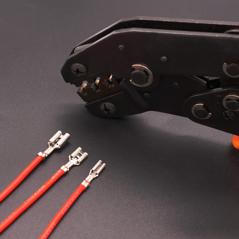 Twidec/Wire Crimping Pliers 26-16AMG Wire Crimping Tools with Ratchet,Manual Crimp