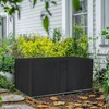Outdoor Deck Storage Box Cover for Keter Denali 150 Gallon