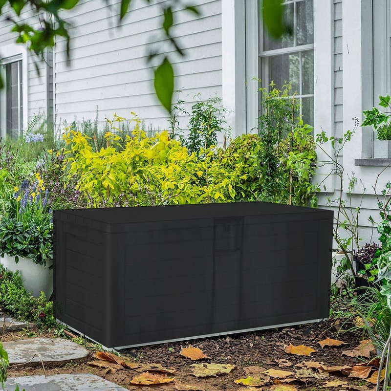 Outdoor Deck Storage Box Cover for Keter Denali 150 Gallon