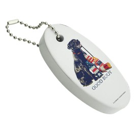GRAPHICS & MORE Good Buoy Boy Dog Fishing Fish Floating Keychain Oval Foam Fishing Boat Buoy Key Float