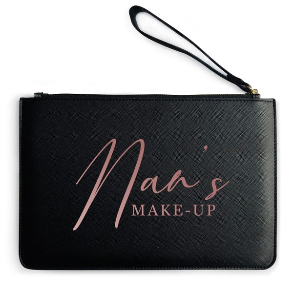 Rose Gold Nan's Make Up Clutch Bag, Mothers Day Clutch