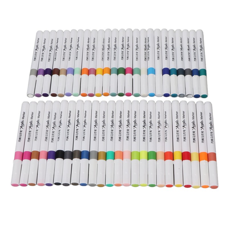 Acrylic Paint Markers Water Based Ink Waterproof High Coverage Paint