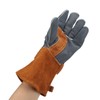 1 Pair Heat Resistant Gloves Separate Fingers Hot Proof Mitts