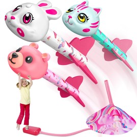 Funblitz Outdoor Games for Children, Gift Girls 3-12 Years Rocket Toy Girls Gifts 3-12 Years Children's Toy from 3-12 Years Girls 3-12 Years Gift Ideas