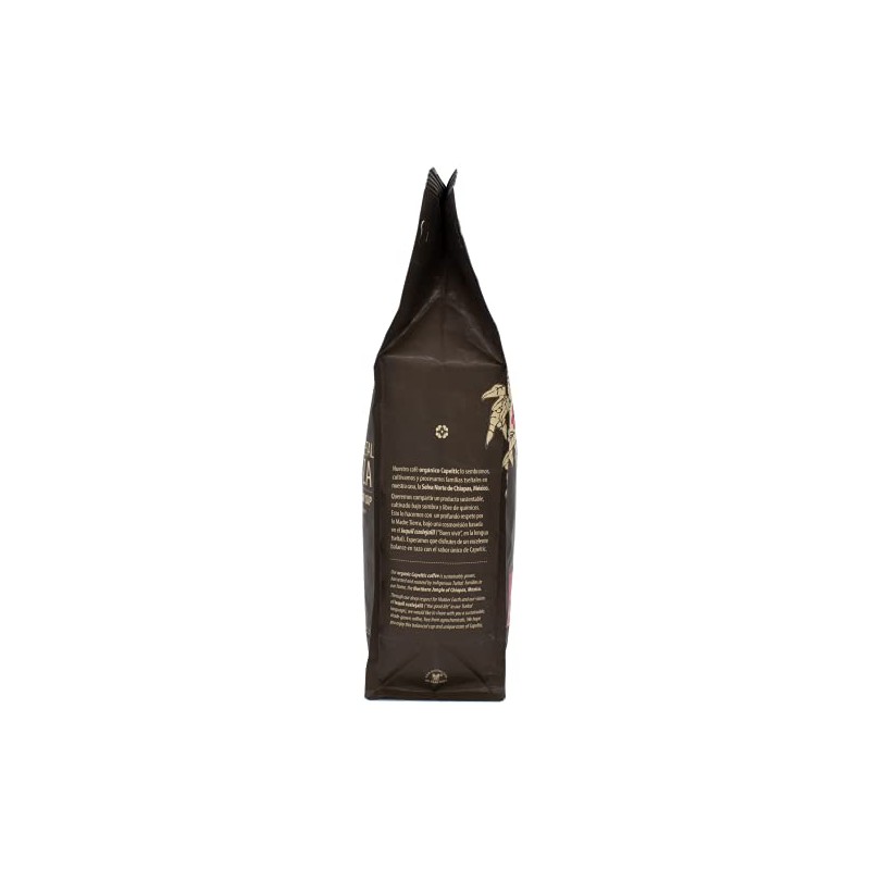 Café Capeltic Orgánico Molido 1KG - Cultivado, cosechado y tostado