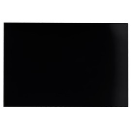 CRL S0GC37RMBL Matte Black Right Hand "Sleeve Over" Wall Mount Glass Clamp