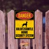 Xoloitzcuintle Xolo Sign Danger Security System Door Sign Dog Warning