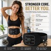 EMS Abdominal Toning Belt for Home Fitness – USB Rechargeable