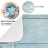 Seashells Starfish Dish Drying Mat for Kitchen Counter Super Absorbent