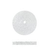 Dedeco 7501 Ceramic Wheel, Coarse, White, 11/16" x 3/32" Size, Pack of 12