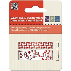 We R Memory Keepers Washi Tape, Red