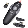 Hesdtcet Wireless Presentation Clicker for PowerPoint Presentations, USB Dongle Presenter