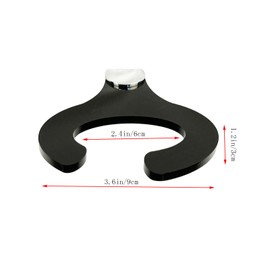 QIXIN Flexible Adjustable Katana Wall Mount Acrylic Sword Display Wall Mount for Samurai Sword Cosplay Blade Tanjirou Demon Slayer Weapon Rack