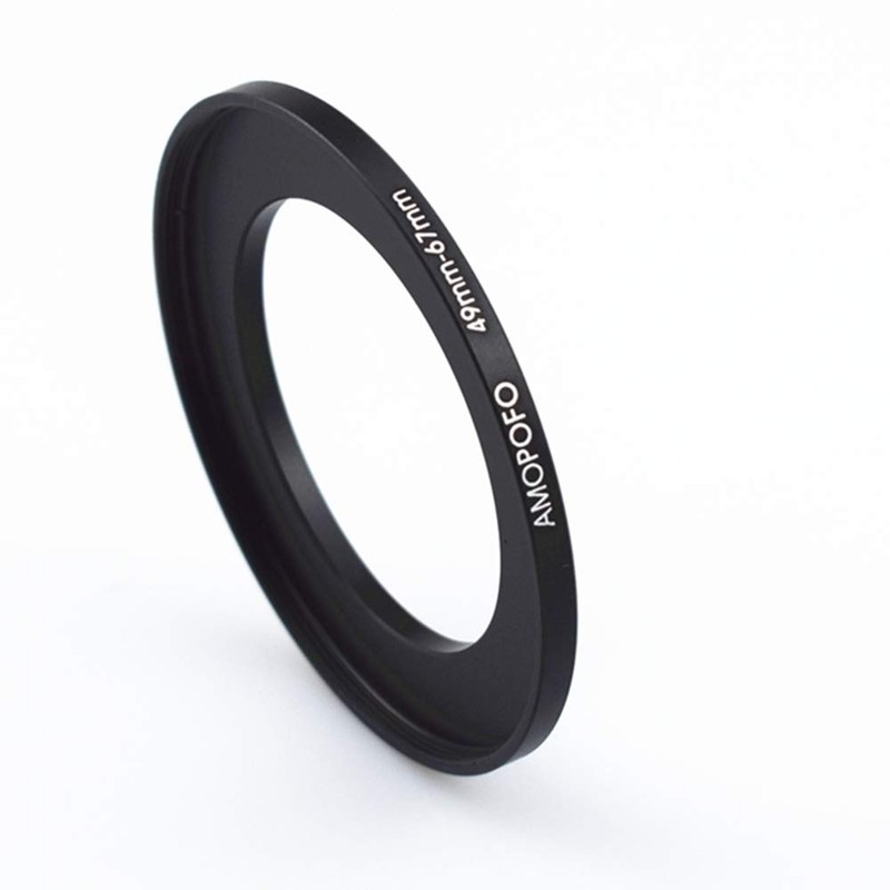 49 mm to 67 mm metal filter ring, 49-67 mm