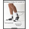Occulto Men's Heel Spur Sports Compression Socks 2 Pack (Model: