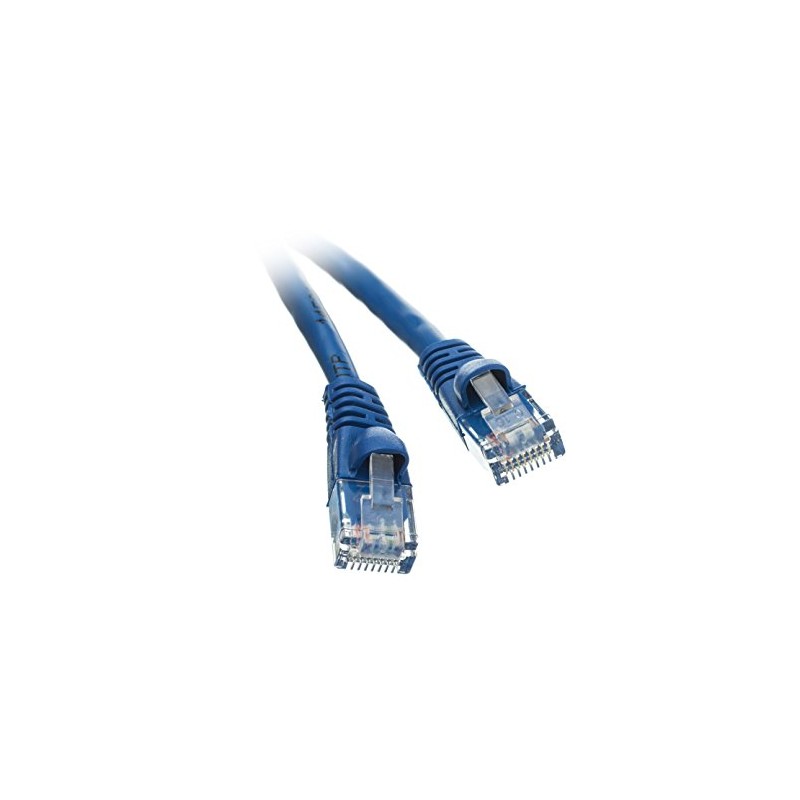 CableWholesale CAT5E Cable with UTP Molded Boot 350MHz 1 Feet
