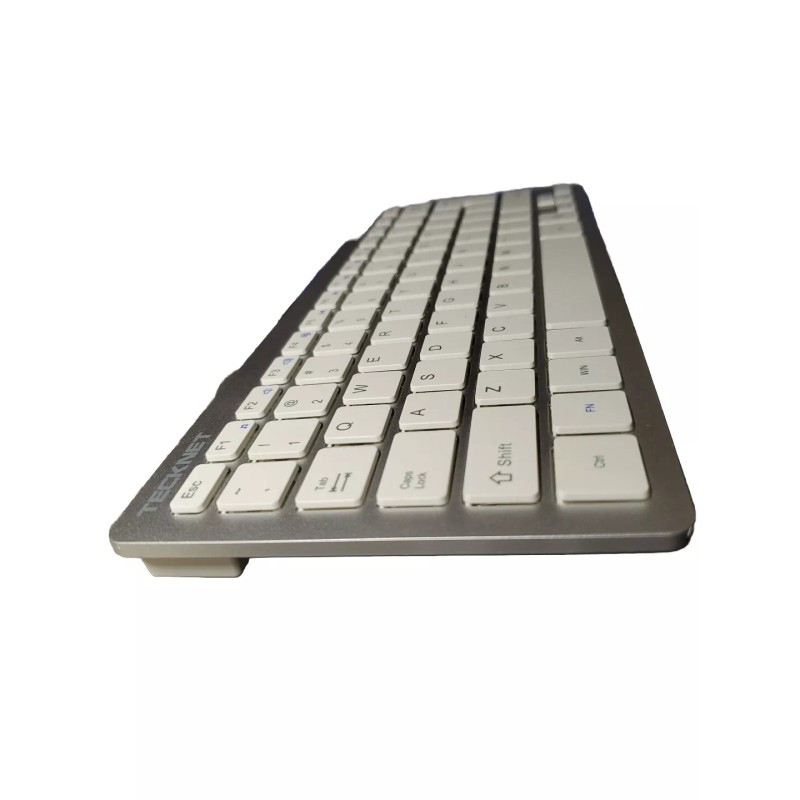 TECKNET - Slim Wireless Keyboard, SILVER