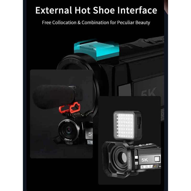 56MP 5K DV800 Camera 18X Digital Zoom Autofocus Anti Shake