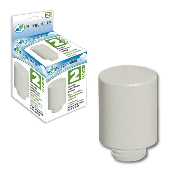 Pure Guardian FLTDC20 Humidifier Demineralization Filter, Cartridge #2, 700 Hrs. Run Time, Prevents Release of Minerals Into Air, Fights White Dust, Easy Application to PureGuardian Humidifier