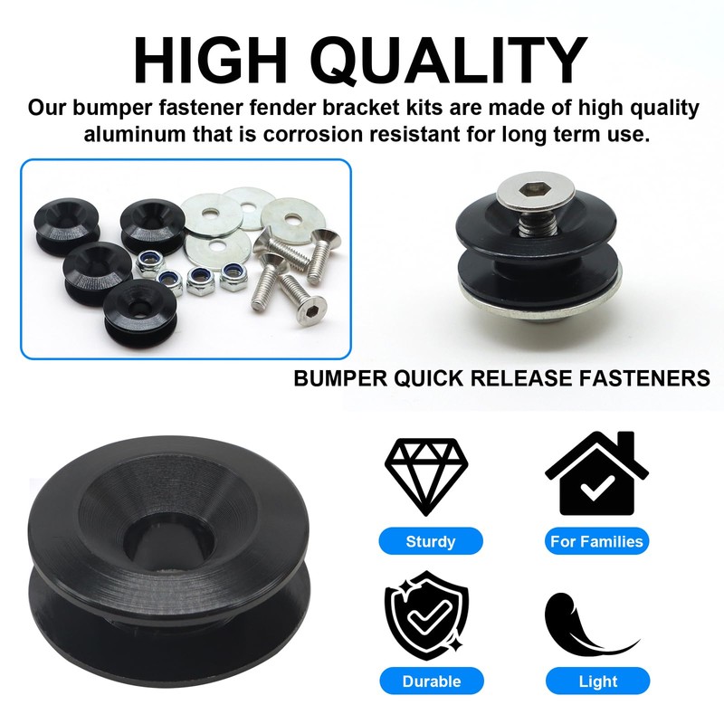 Bumper Quick Release Quick Release Bumper Clips Front Rear Bumper