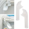 Gatuida 2pcs Rv Gutter Spout Extensions Rainwater Drainage for Efficient