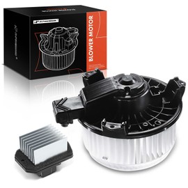 A-Premium HVAC Heater Blower Motor and Resistor Assembly Compatible with Honda & Acura Vehicles - Odyssey 2011-2017, TL 2009-2014 - Front Side, 2-PC Set