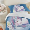 Caregchrisj Unicorn Bedding Kids Duvet Cover Sets Single 3D Printed