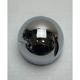 Akuza Panther Chrome No Logo Hollow Point Snap In Wheel Center Cap PCW-2-CAP