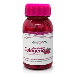 Gomitas De Colageno Piel Cabello 220g Frambuesa 110 Gomita                                                                                            