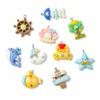 LiQunSweet 40 pcs 10 Styles Ocean Theme Resin Charms Whale