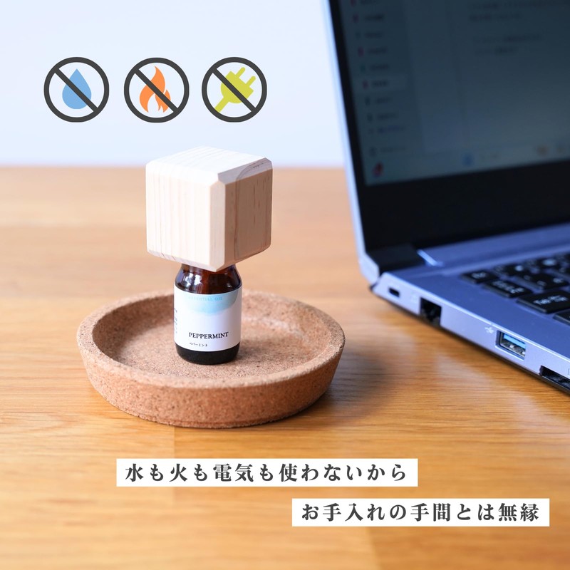 Tree of Life Hinoki Aroma Cap Set Square x Peppermint