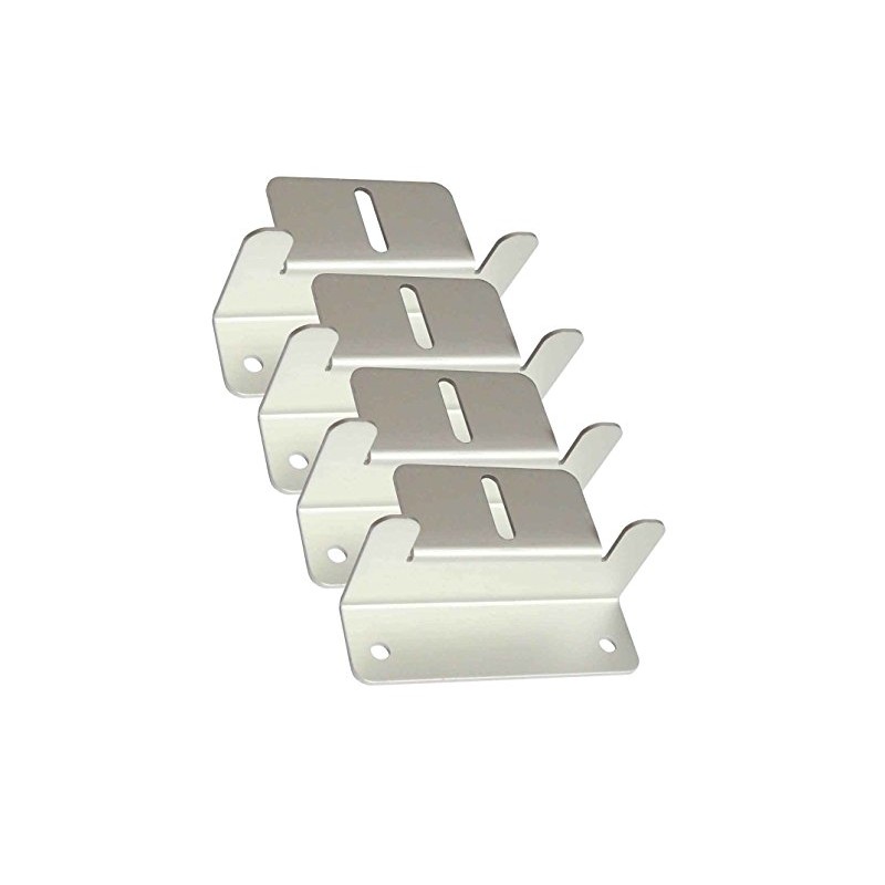 LOWENERGIE 4 x Metal Solar Panel Mounting Bracket Set Kit