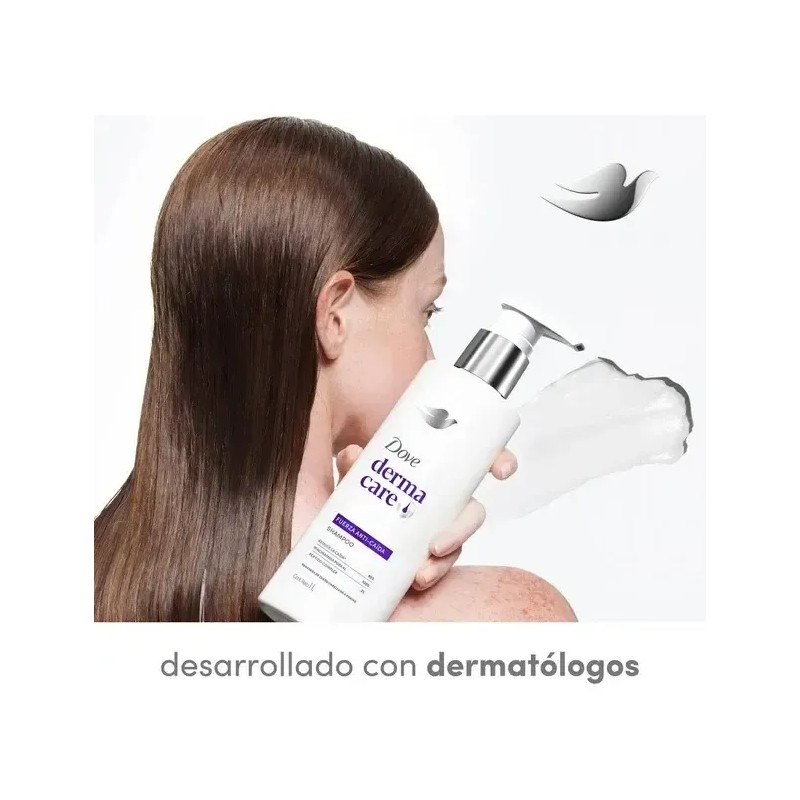 Dove Shampoo Dermacare Fuerza Anti-caida 1l