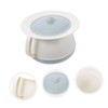 BIUDECO 1Set Elderly Covered Spittoon Portable Chamber Pot with Lid
