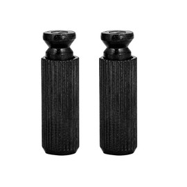 Tremolo Anchor Bolts 2pcs 8mm Adjustable Electric Guitar Tremolo Bridge Stud for Floyd Rose (Black)