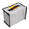 3PCS Lithium Battery Bag with Zipper Portable Fireproof Explosionproof Battery