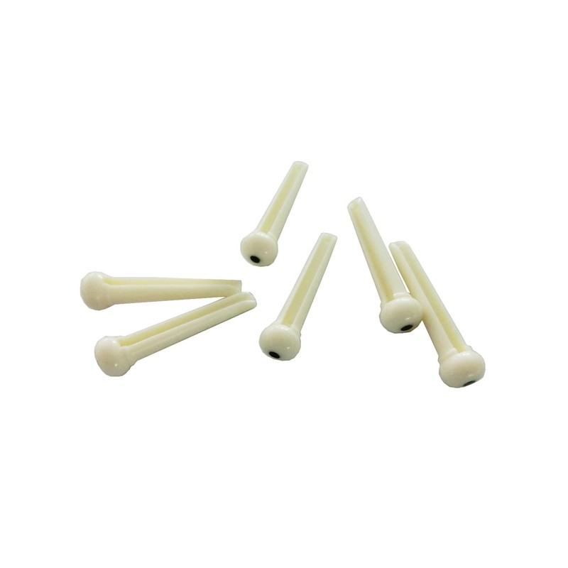 Metallor Guitar Bridge Pins String Pegs for Acoustic Guitar Parts