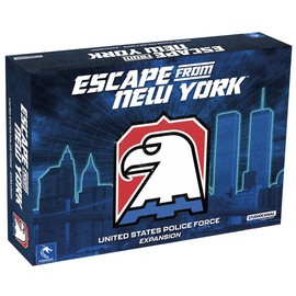 Pendragon Studios: Escape from New York: US Police Forces - Expansion - Hero Strategy Board Game Baed On The Movie, Ages 14+, 1-5 Players, 60 min