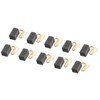 PATIKIL Carbon Brushes 13x8x6mm for Electric Motors Power Tool Angle