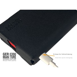 Case by GC compatible with IQOS Iluma Duo 3.0 Terea Heets Accessories (Black)