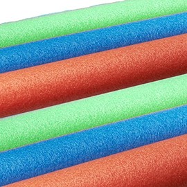 Lot of 4 Pool Noodles Floating Swimming Fun 48" Multipurpose Foam Craft Cylinder