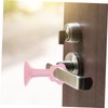 Kisangel 4pcs Flower Shaped Door Knob Protectors Collision Wall Stoppers