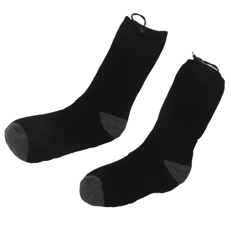 1 Pair Electric Heated Socks 3 Levels Temperature Control 2200mah